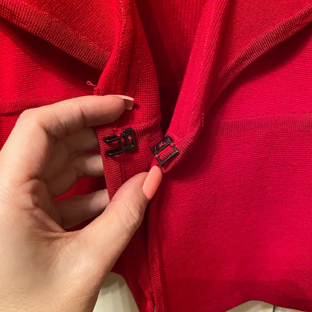 Cache Red Blazer Jacket. Size Medium In Great Con… - image 5